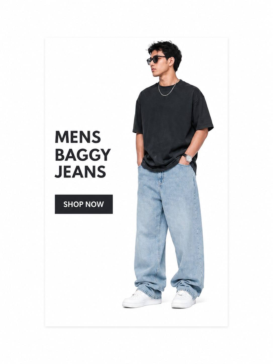 Mens Baggy Jeans
